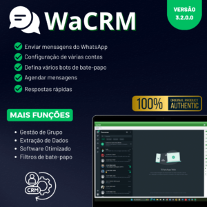 SUPER WaCRM – Gerenciador Avançado de Contas WhatsApp
